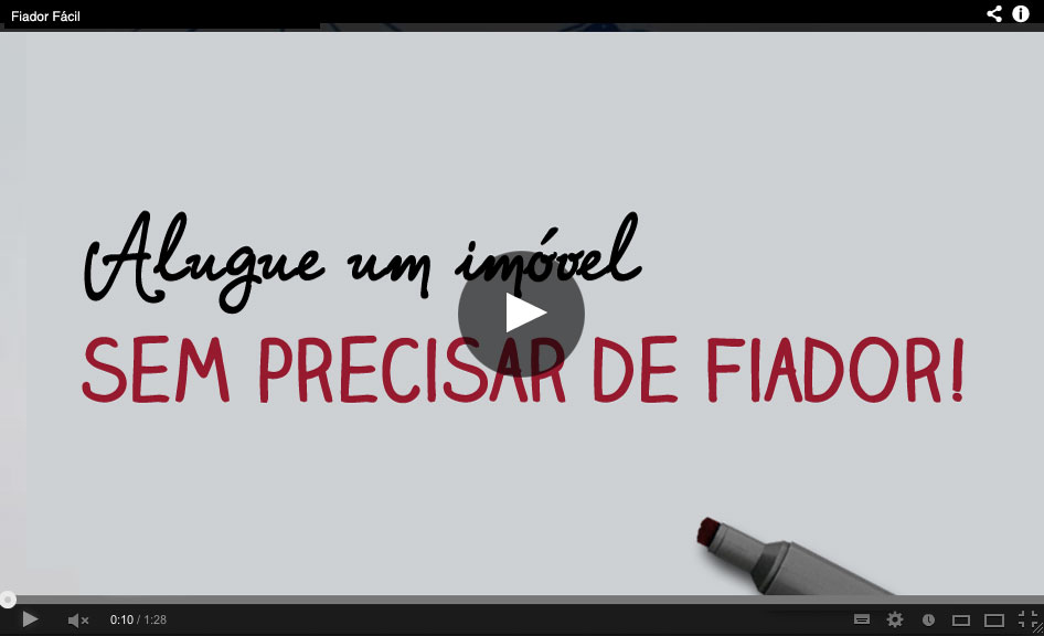 Video: Alugue um imóvel sem precisar de fiador!