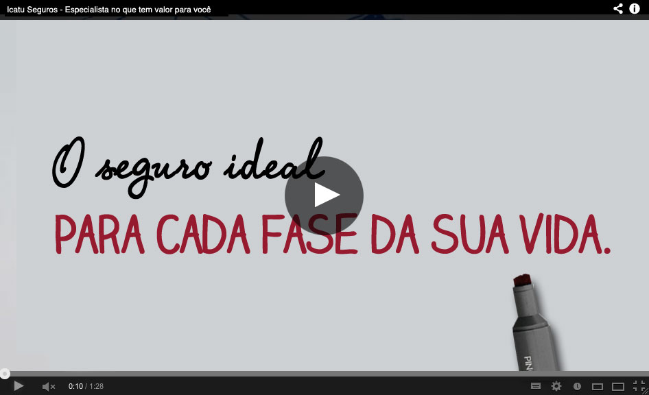 Video: O seguro ideal para cada fase da sua vida.